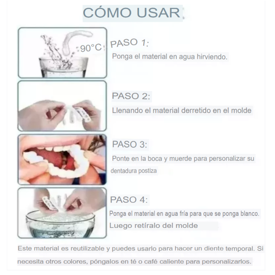 Denwhite: Carrilas Dentales Ajustables