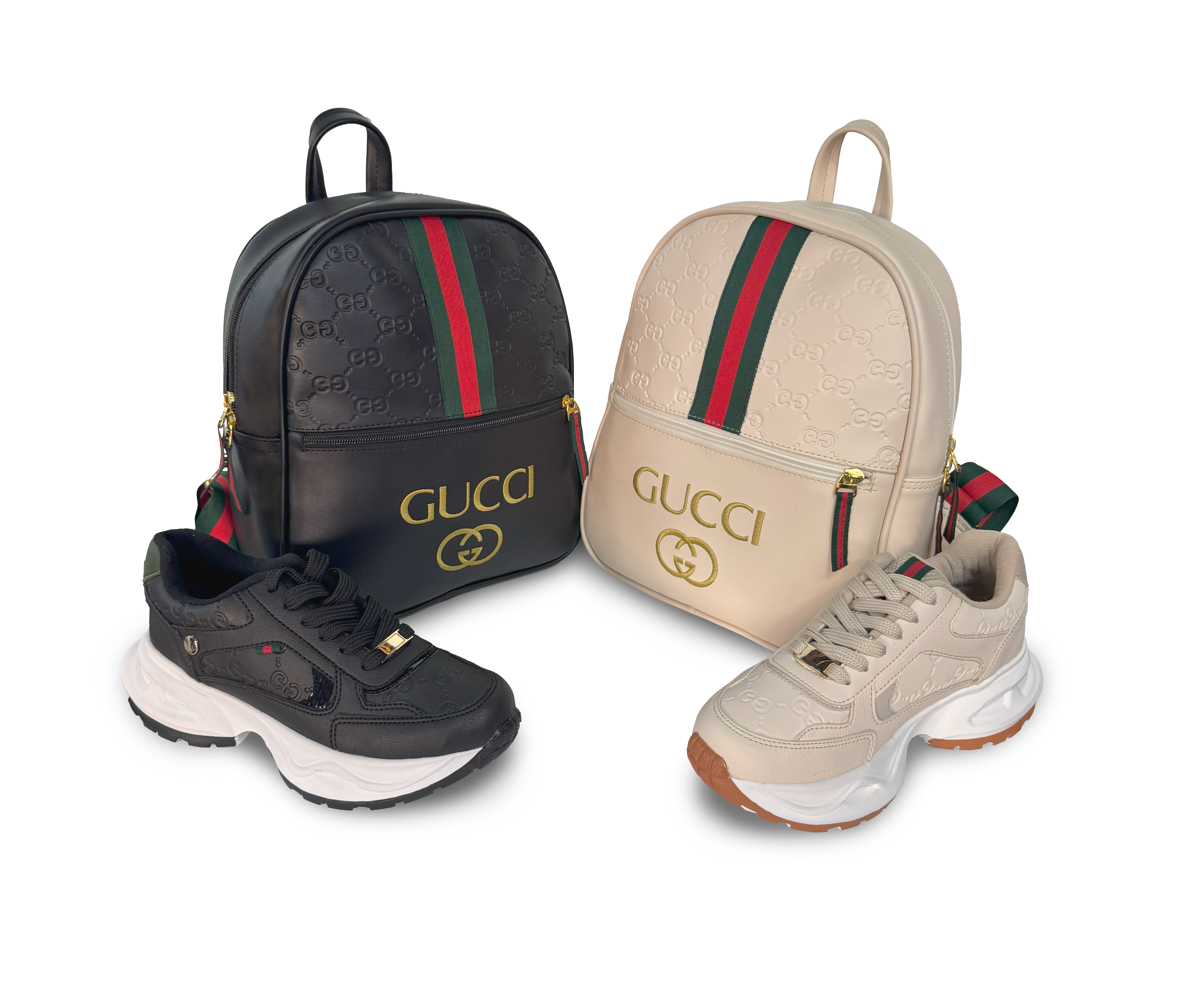 GUCCI LÍNEA PREMIUM - Compra 1 y Llévate 2 – Tenis + Mochila GRATIS