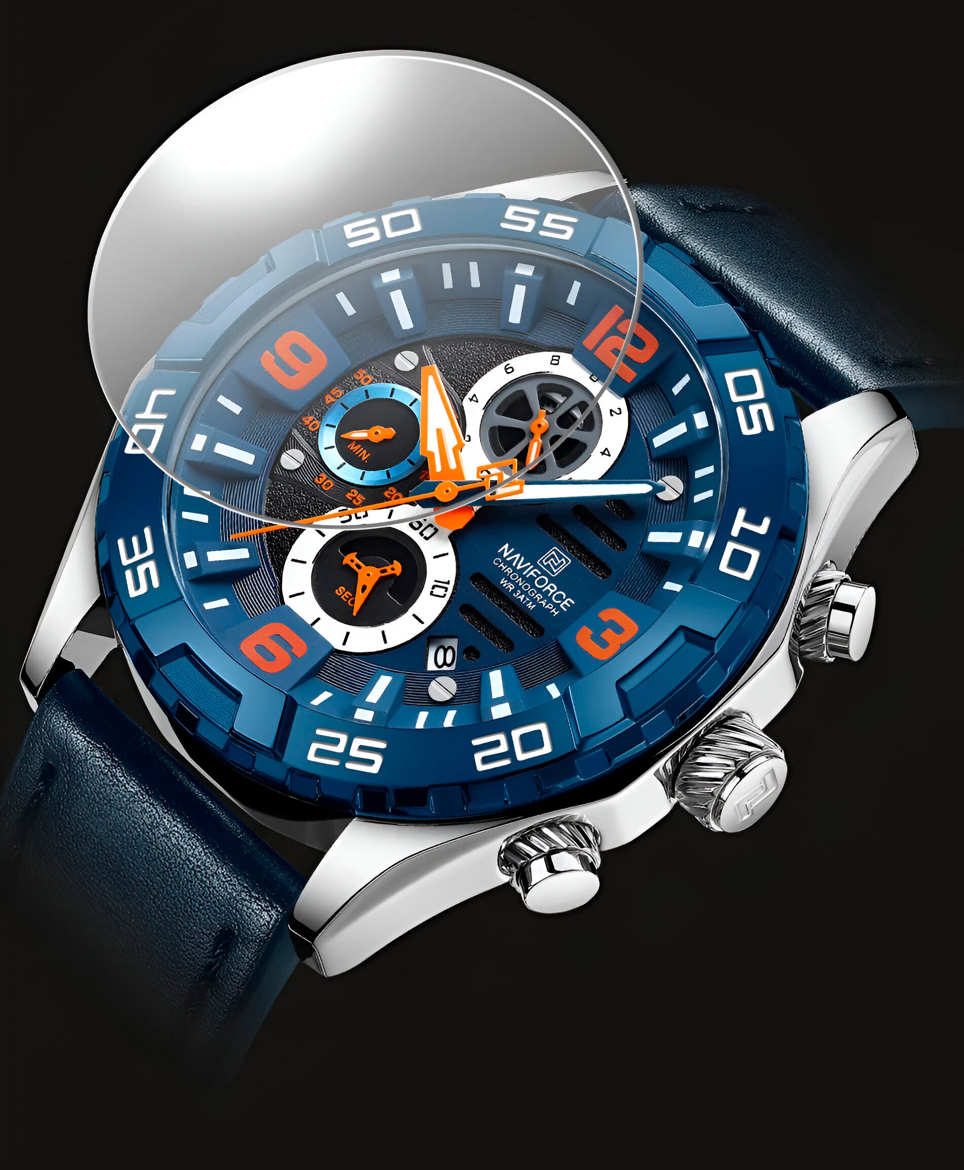 Reloj Naviforce Casual Nf8043 Crono Homb