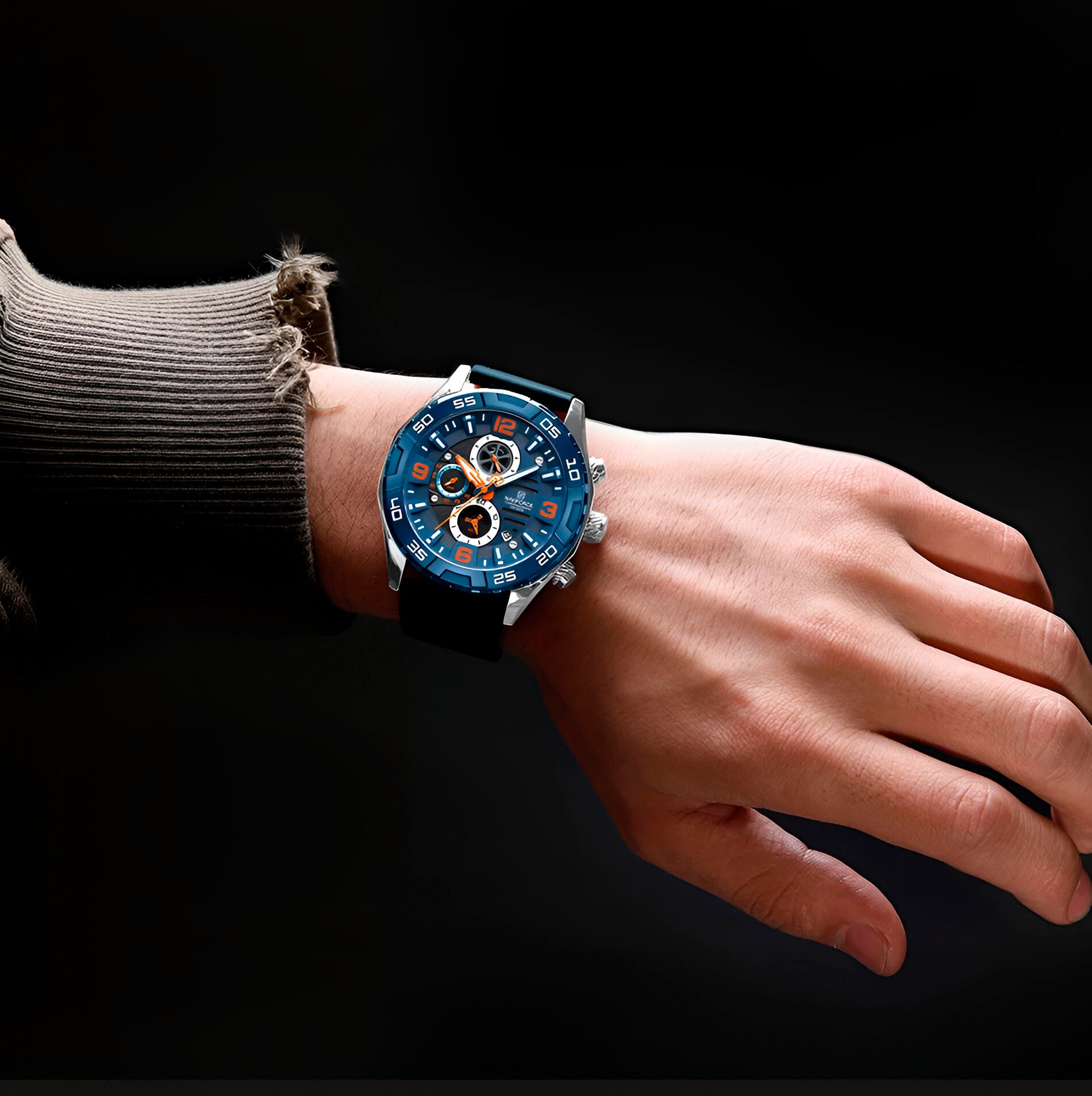 Reloj Naviforce Casual Nf8043 Crono Homb